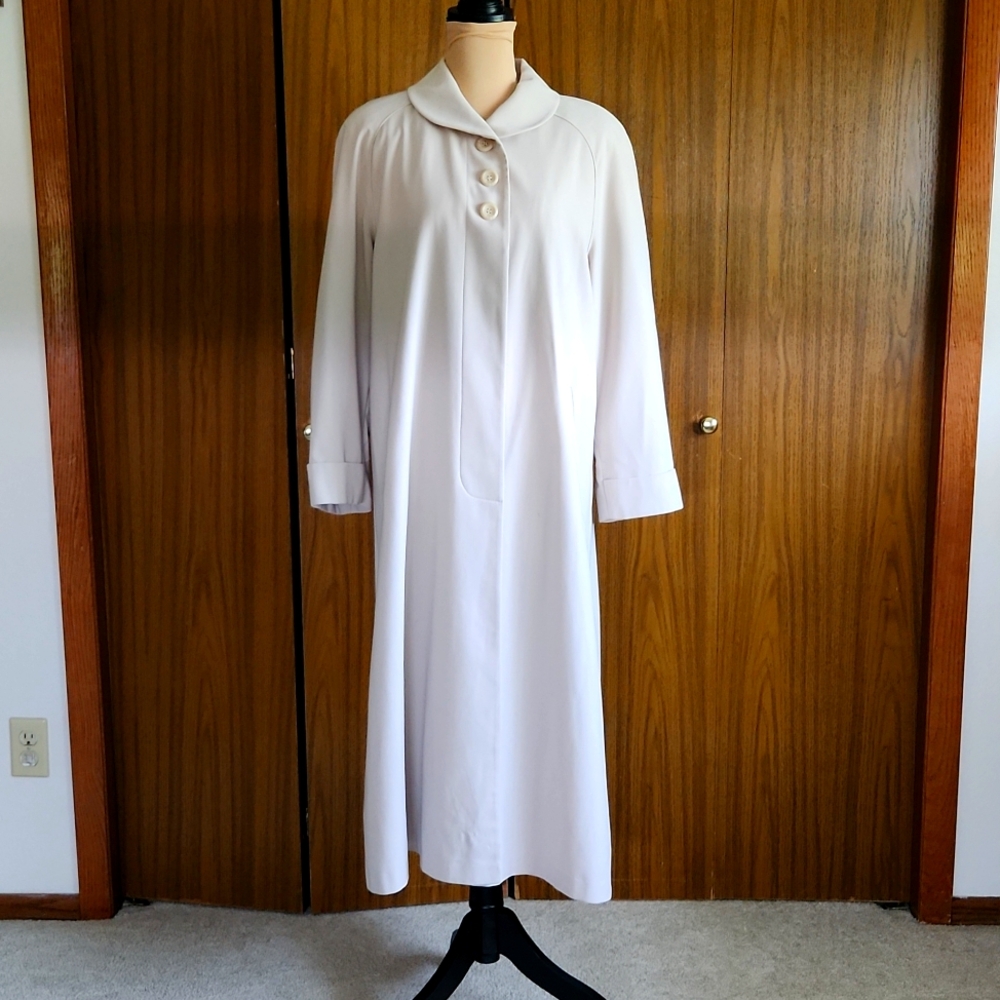 Spring Coat.  Calf length. Swing style. Size 10 petite
